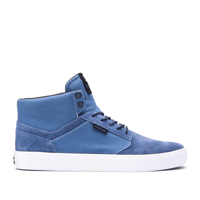 Zapatillas Altas Supra Argentina Hombre - YOREK HIGH Azules (AJVUS-7821)